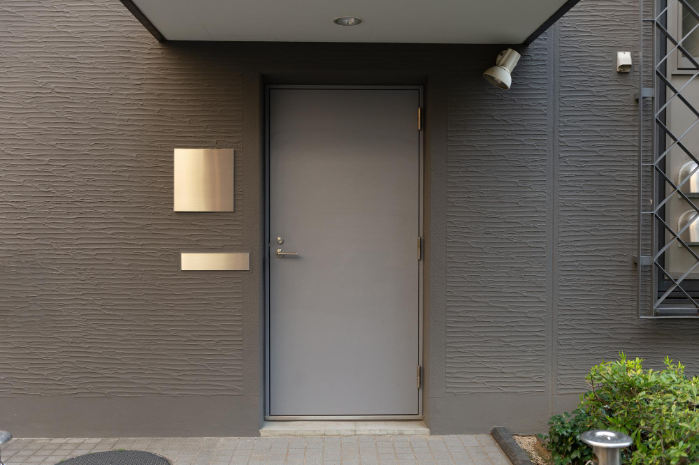 Lafayette Solid Steel Front Door